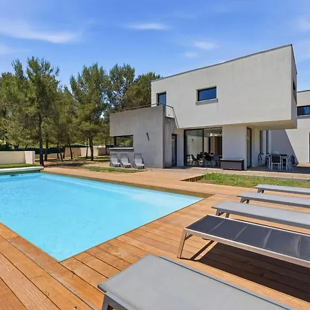230m Private Pool Gym 15 Minutes From Montpellier Tatil Evi Saint-Gely-du-Fesc